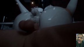 Small Transgender Cock Sadako Gets Anal Fucked, Tifa Deepthroats Aerith’s Cock