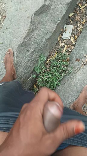 Mother in law watching me in forest in 1 second