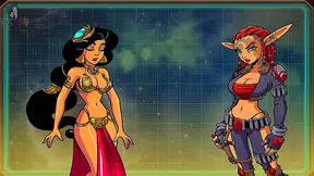 Sexy Disney Princess Gets Seduced by Genie in Akabur's Anime Adventure