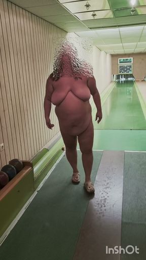 Many wanted to see a video of me bowling naked