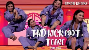 4K Koochie Kachow - TKD Kick Foot Tease