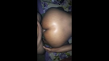 Gemendo com o cacete do meu vizinho no meu rabo / Moaning with my neighbor's cock up my ass