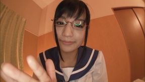 Hitomi Miyano's Talented Mouth Swallows Throbbing Amateur Dick