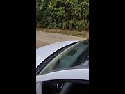 POV Real Amateur British Dogging - Husband Meets Blonde Slut in Her Car, Blowjob & Cum on Tits in Layby - Sophia May