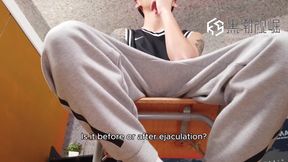 No.ksgh06 Climax Labs Ep.45 Handsome Male Model with Tattooed Arms and Prostate Incontinence. Ep.1-5