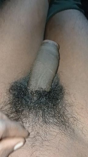 The village boy is having fun in the field with a big cock the darkest cook in Indian.