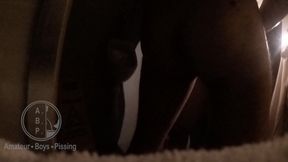 Wordless Temptation: an Older Guy Gets Fulfilled by an Amateur Twink at the Urinal