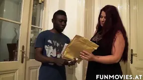 BBW cutie gets black and fucked hard