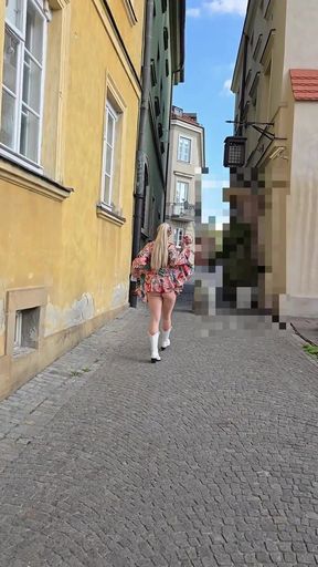 Caught Me Pissing Outdoor but It Didn't Stop Me