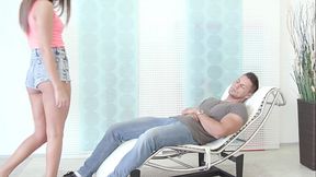 Doggy Ass Pounding for Young Beauty Maria Devine TE3011