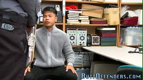 Caught: Delinquent Asian Teen 18+ Gets Hardcore Anal Cumshot –