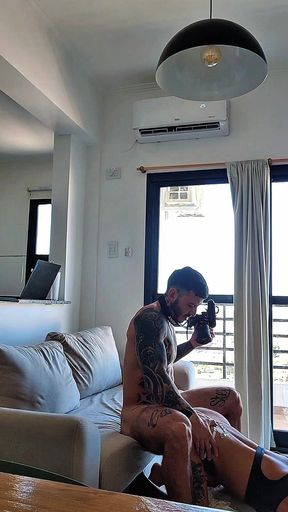 Trapped by My Stepsister's Mini Shorts: From the Floor to the Sofa Uncensored