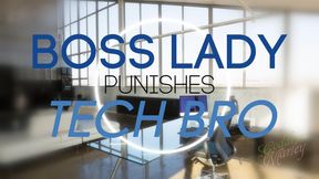 BOSS Lady Punishes Tech-Bro! - AVI
