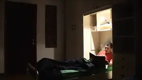 Blonde and hairy woman ass fucked by a dumb boy