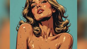 Vintage Style Nude Women Art