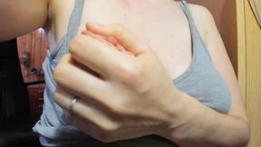 hot tits, rubber rope bondage, horny hairy pussy!
