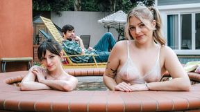 Attractive Lana Smalls's skinny smut