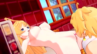 Escoffier gets hot Creampie in the Kitchen - Genshin Impact