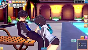 Grace Takes Control in Hot Poolside Encounter During Swim Practice