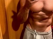 Being Cheeky in the Gym Change Room