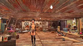 Chyler Leigh Dominates Wasteland Catwalk in Steamy Fallout Fantasy