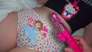 Wake up your daughter's resting friend with a vibrating massager