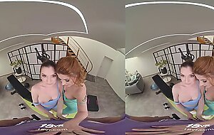 Building Stamina In A Threesome With Gia Tvoricceli And Monika May VR Porn