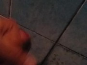 Showing my ejaculation