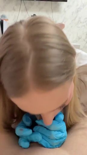 Spectacular moment from &quot;OH MY GOD, MY UROLOGIST DECIDED TO CHECK MY DICK WITH HIS PUSSY - Arisha_Mills&quot;
