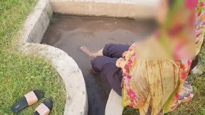 Pakistani JEJU Fuck Her Hot Latina Sali In The Toilet (Hindi Audio)