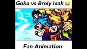 Goku Faces Brolys Fury in Heated Dragon Ball Battle Gone Wild
