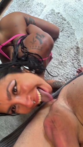 POV: She Licks My Balls, Rides Cock, Then Takes It Deep Analy While Vibrating Her Clit!