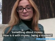 PublicAgent Sexy student fucking in the bushes