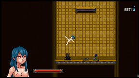 Nayla castle plays hentai game ep.3: cumming in cleopatra mummys pussy