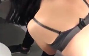 Teen Slut Fucked in Public Dressing Room