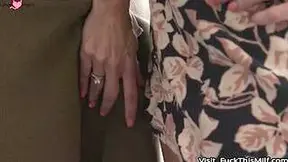 Justine Jakobs - Stepmother Finding Her Stepsons Huge Dick And Riding It Hard