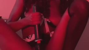 TALIA SQUIRTING SO HARD USING HER DILDO
