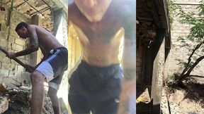 el maestro de obra dispuesto a poner en practica su cuerpo