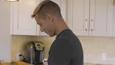 Justin Matthews and his next door neighbor are bonking hard