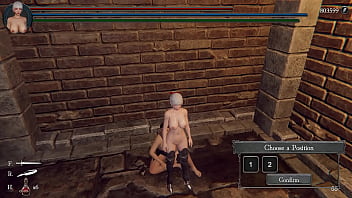 mutant zombie fucks blonde in her tight holes
