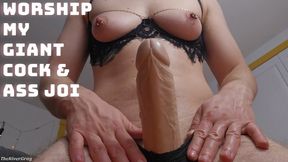 Worship My Giant Cock And Ass JOI