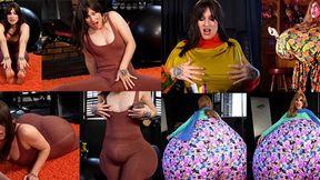 Nonstop Body Changes to Super Sized Hysterical Round Bimbo