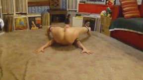 Performing Kamasutra Yoga in the nude