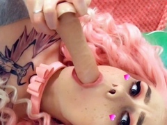 Amateur brunette ariana marie solo toying