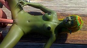 Car Toon - Lana The Monster Girl Loses Her Virginity To Human - Henrys Adventures 3d Hentai Gameplay