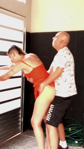 Innocent Stepmother Gets Trapped with Stepson in the Basement.