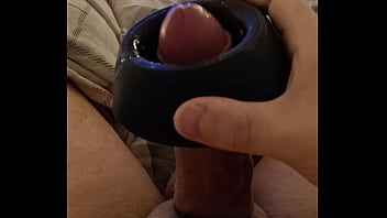 vibration toy and cockring cumshot