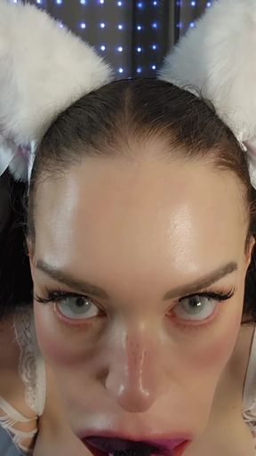 Face-first fuck on a tied-up knot