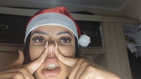 Scratching the Irritated nose