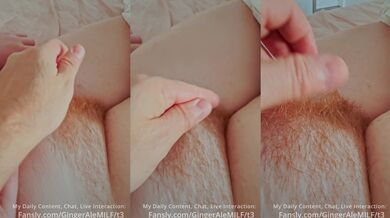 Brushing my Hairy Ginger Bush and Farting | Ginger Ale MILF